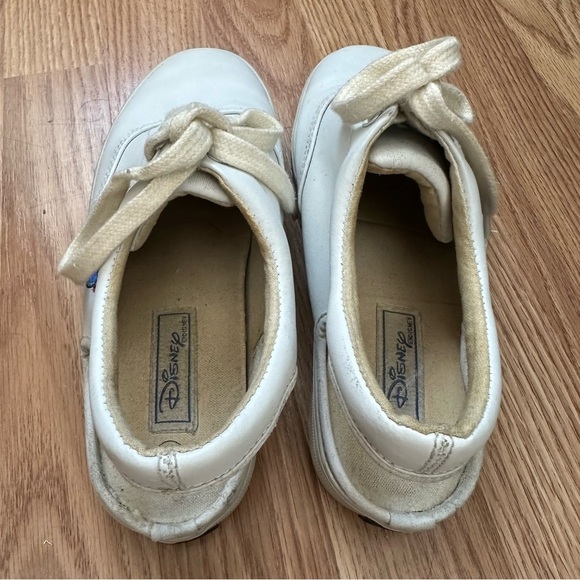 Disney Eeyore Winnie The Pooh White Womens Size 7 Leather Mules Sneakers Shoes - Picture 3 of 6